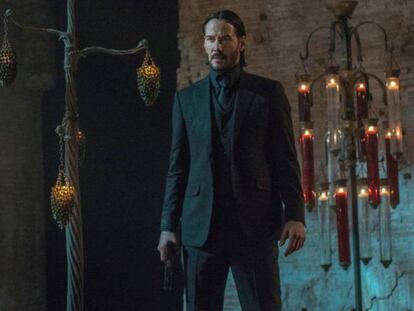 Keanu Reeves, en 'John Wick. Pacto de sangre'.