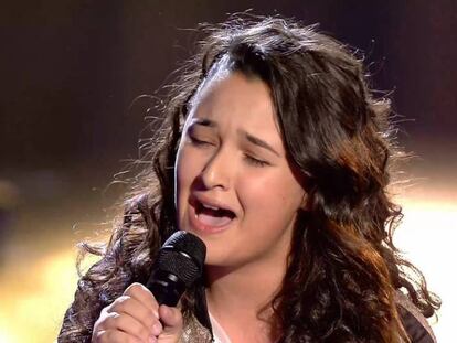 Rocío, ganadora de 'La Voz Kids 3'.