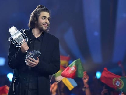 Salvador Sobral, ganador de Eurovisión.