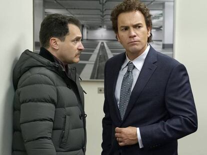 Michael Stuhlbarg y Ewan McGregor en la tercera temporada de 'Fargo'.