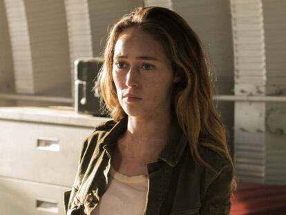 Alycia Debnam-Carey en la tercera temporada de 'Fear the Walking Dead'.