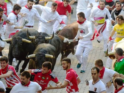 Un toro del ganadero madrileño Victoriano del Río.