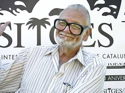 George A. Romero, en el festival de Sitges en 2007.