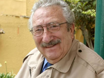 El Luis Gimeno durante las grabación de la telenovela 'Barrera de Amor' en Ciudad de México (México), en 2005.