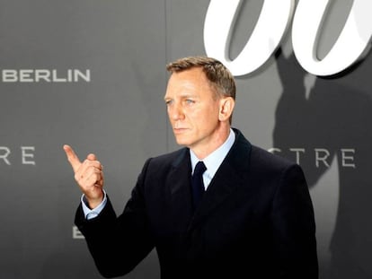 El actor Daniel Craig, en la presentación de 'Spectre' en Berlín, en octubre de 2015.