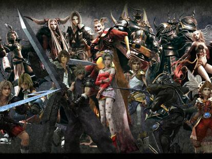La liga de la justicia de Final Fantasy