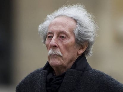 El actor francés Jean Rochefort en marzo de 2012, en París.