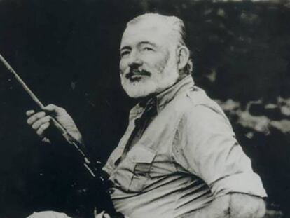 Ernest Hemingway, en 1953.