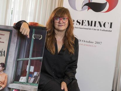 Isabel Coixet, en Valladolid, donde su película 'La librería' inaugura la Seminci.