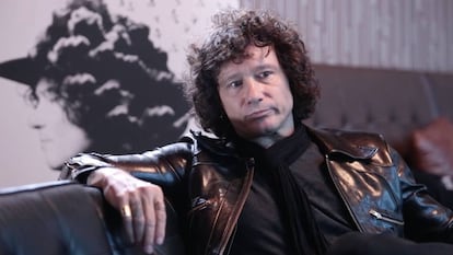 Enrique Bunbury, durante la entrevista.