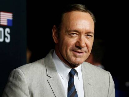 Kevin Spacey, en el estreno de la segunda temporada de 'House of Cards', en Los Angeles en 2014.