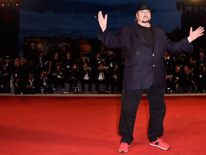 James Toback, en el pasado festival de Venecia, el 3 de septiembre.