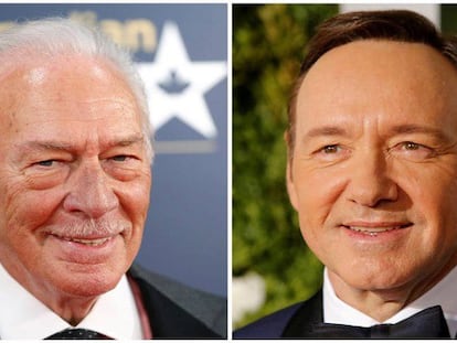 FOTO: Christopher Plummer, a la izquierda, y Kevin Spacey. / VÍDEO: Las acusaciones contra Spacey.