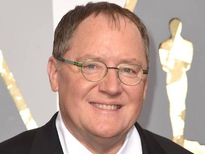 John Lasseter, en los Oscar del año pasado.