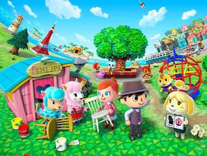 El nuevo videjuego Animal Crossing Pocket Camp.