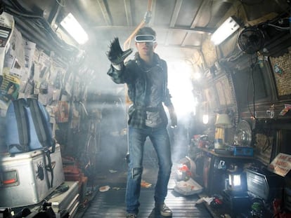 Tye Sheridan, en 'Ready Player One', de Steven Spielberg.