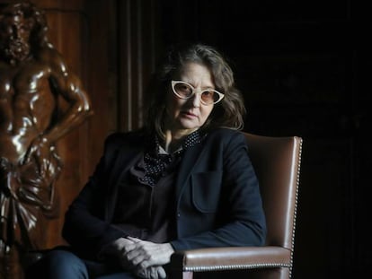 La directora de cine argentina Lucrecia Martel, ayer martes en la Casa de América, en Madrid. En vídeo, tráiler de 'Zama'.