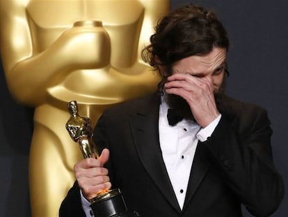 Casey Affleck, en los Oscar de 2017.