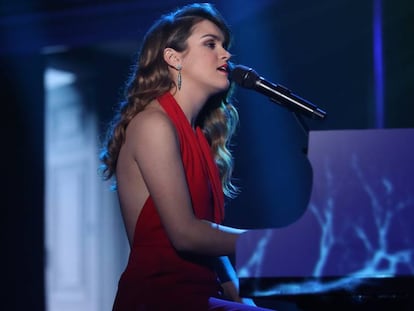 FOTO: Amaia durante la gala final de OT 2017. VÍDEO: Los exconcursantes opinan sobre la ganadora.