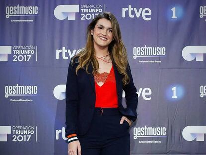 Amaia Romero, ganadora de 'Operación triunfo'.