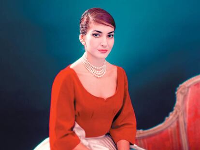 Maria Callas, en el filme.