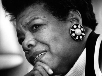 Foto: Maya Angelou, en Washington, D.C.