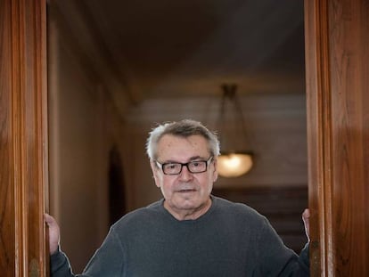 Milos Forman, en París en 2009. MARTIN BUREAU AFP