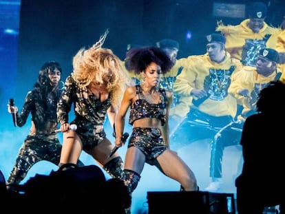 La actuación de Beyoncé en Coachella 2018.