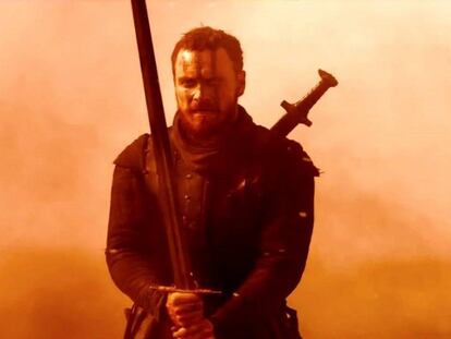 Michael Fasbender como Macbeth. / Tráiler de la película.