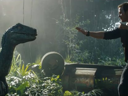 Chris Pratt, en una imagen de 'Jurassic World: el reino caído'.
