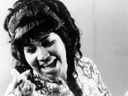 Una actuación de Aretha Franklin en 1969.