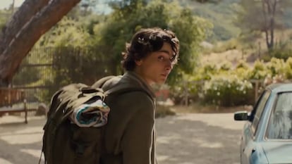 Timothée Chalamet, en el tráiler de 'Beautiful Boy'.