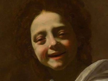 El óleo sobre lienzo 'Retrato de niña con paloma' (1620-1622), del pintor francés Simon Vouet. En vídeo, ser mecenas por cinco euros.