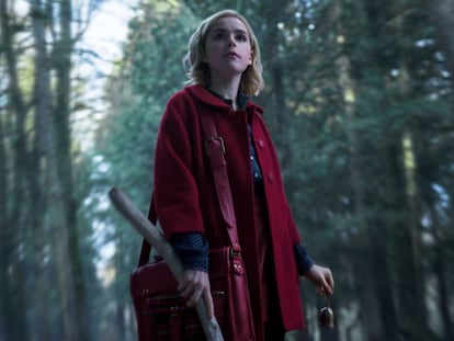 Kiernan Shipka, protagonista de 'Las escalofriantes aventuras de Sabrina'.