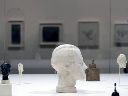 Esculturas de Giacometti en el Guggenheim de Bilbao / En vídeo, la exposición de Giacometti en el Guggenheim