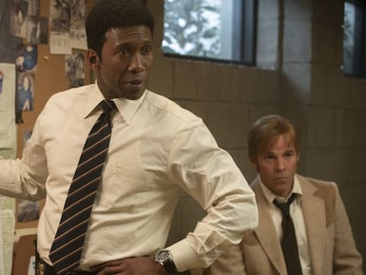 Mahershala Ali y Stephen Dorff, en una imagen de 'True Detective'.