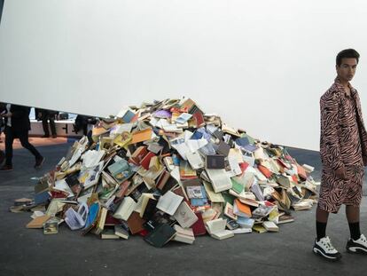 Obra de Alicia Martín en el estand de EL PAÍS en Arco.