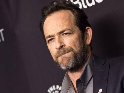 El actor Luke Perry.