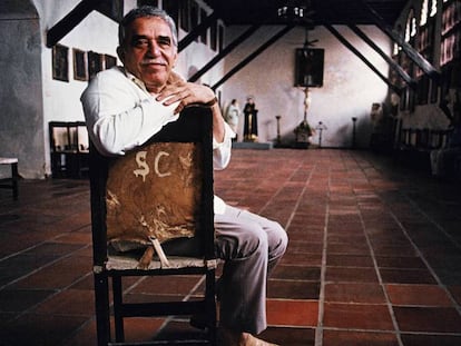 Gabriel García Márquez, en 1991, en Cartagena (Colombia). En vídeo, el teaser promocional de la serie de 'Cien años de soledad'.