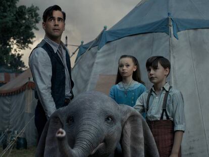 Fotograma de 'Dumbo', de Tim Burton. En vídeo, Carlos Boyero habla sobre la pelicula.