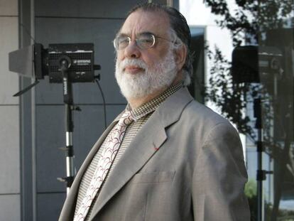 El director de cine Francis Ford Coppola, fotografiado en Alicante, en 2008.