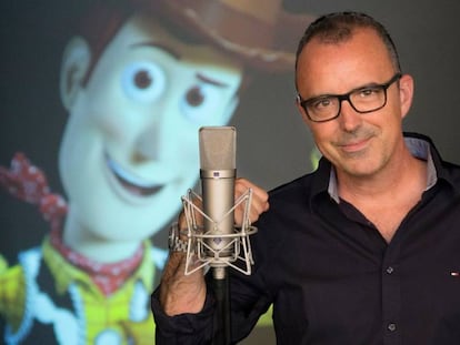 FOTO: Óscar Barberán, el doblador de Woody. / VÍDEO: Tráiler de 'Toy Story 4'.