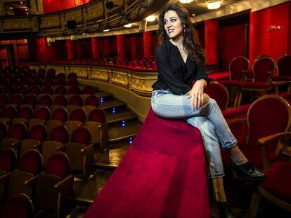 La soprano Leonor Bonilla, en el Teatro Real donde ensaya 'Capriccio', de Strauss./ Vídeo: Joan Mataboschh analiza 'Capriccio', obra de Richard Strauss.