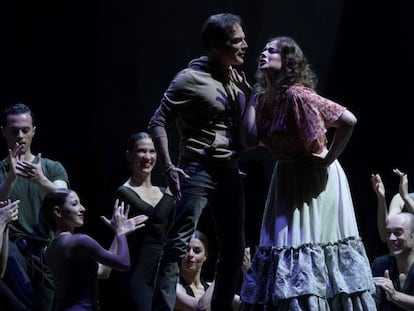 En vídeo, un momento de abucheos durante la representación de 'Doña Francisquita', dirigida por Lluís Pasqual.