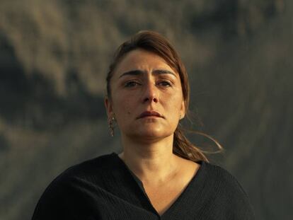 Imagen de Candela Peña, protagonista de 'Hierro', la nueva serie de Movistar Plus./ En vídeo: declaraciones de la actriz.