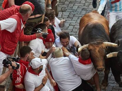 Vídeo del quinto encierro de San Fermín 2019.