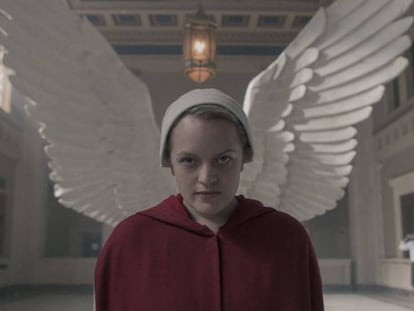 Elisabeth Moss en 'El cuento de la criada'. En vídeo: el tráiler de la tercera temporada de 'El cuento de la criada'.