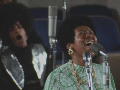 El concierto oculto de Aretha Franklin se muestra en un tráiler