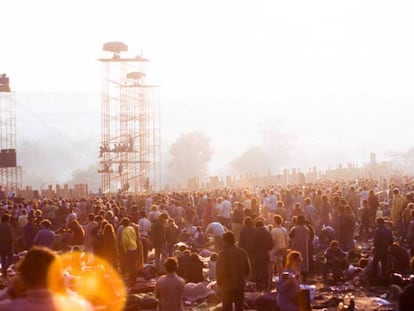 Una imagen del festival de Woodstock (1969). En vídeo, '¿qué ocurrió realmente en Woodstock?'.