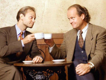 En vídeo, trailer de Frasier de su emisión en Channel 4 en el año 2000.